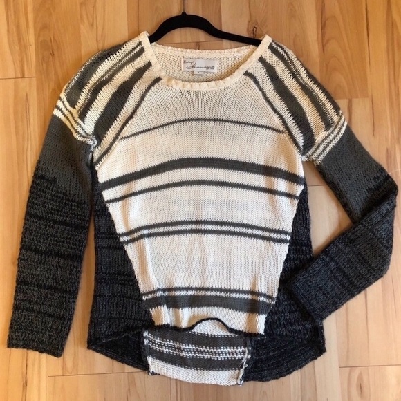 Vintage Havana Striped Knit Sweater - Picture 1 of 3